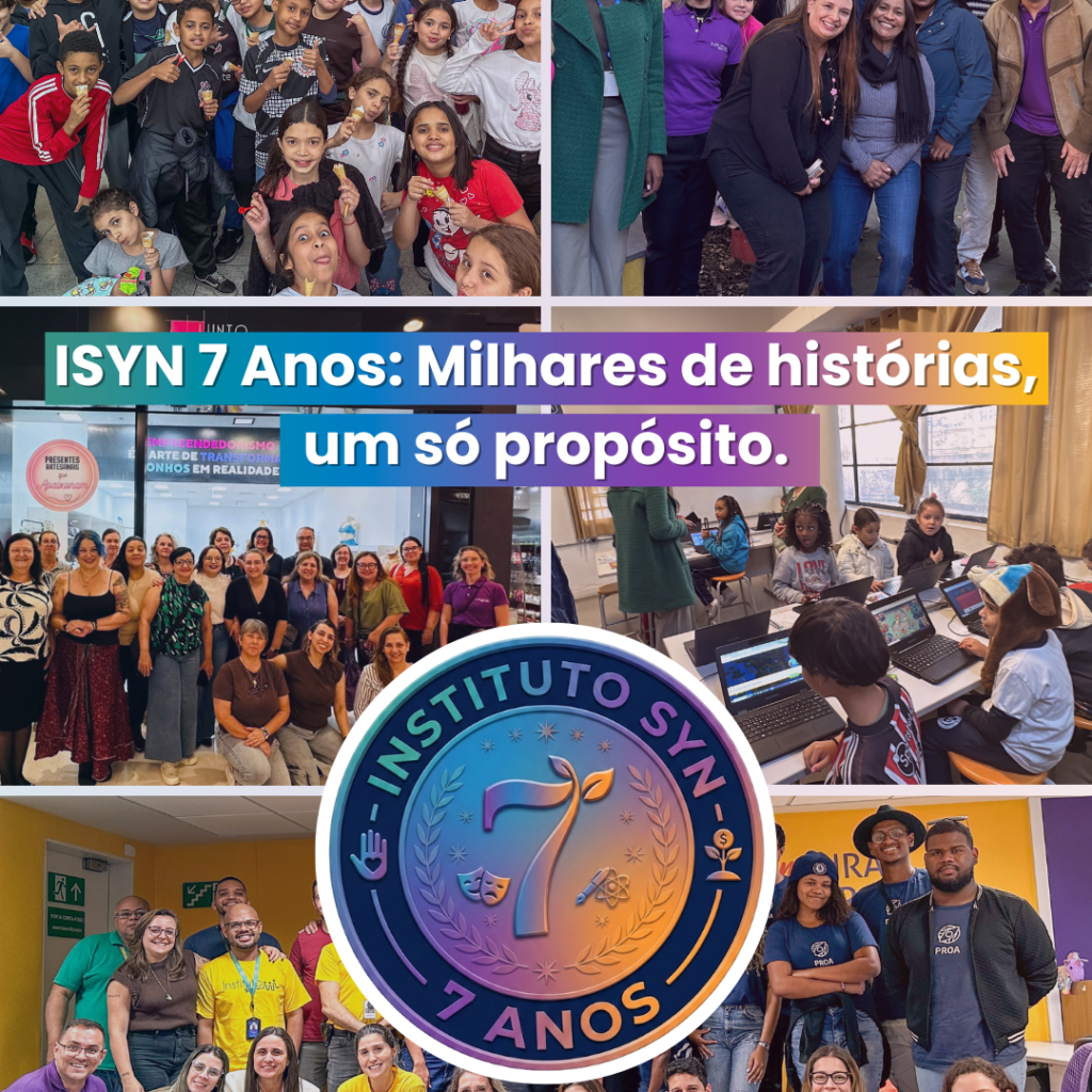 Vários momentos e pessoas do Ecossistema ISYN.